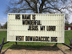 His name is wonderful, Jesus, my Lord!