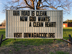 Our road is clean. Now God wants a clean heart!