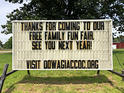 Thanks for coming to our Free Family Fun Fair. See you next year!