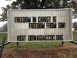 Freedom in Christ is freedom from sin!