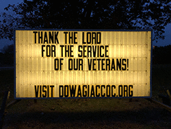 Thank the Lord for the service of our veterans!
