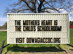 The mother's heart is the child's schoolroom!