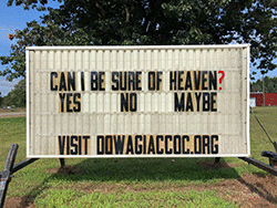 Can and be sure of heaven? Yes, No, Maybe?