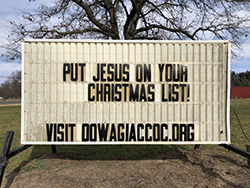 Put Jesus on your Christmas list!