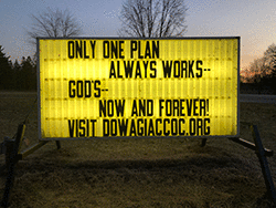 
Only one plan always works--God's--now and forever!