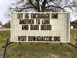 Let us encourage one another to love and good deeds!